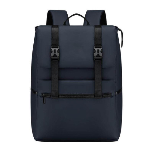 LEON - Giftology 17" Rolltop Backpack - Blue