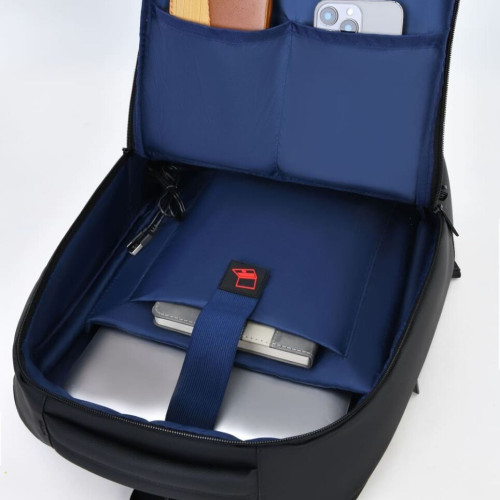 TURISMO - Santhome Expandable 17" Business Backpack - Black