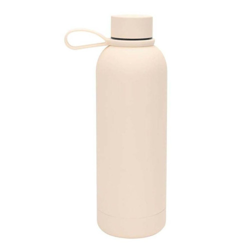 CADIZ - Giftology Double Wall Stainless Steel Bottle 500ml - Sand
