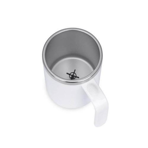 CAFFE - Hans Larsen Auto-Stirring Coffee Mug - White