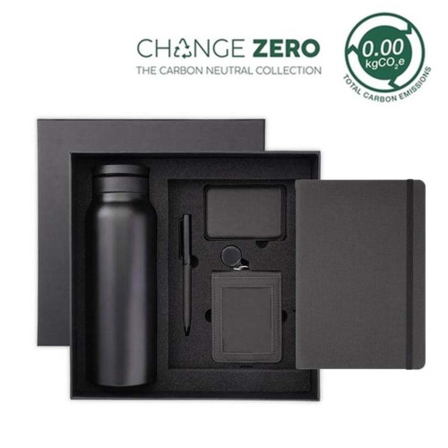 AVEIRO - CHANGE ZERO Sustainable 5pc Gratitude Gift Set - Black