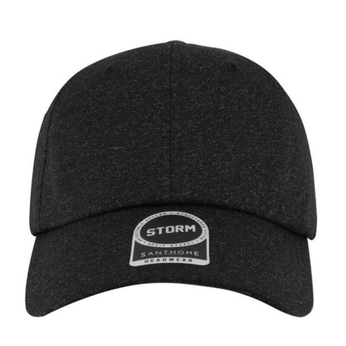 STORM - Santhome Textured 6-panel Cap - Black
