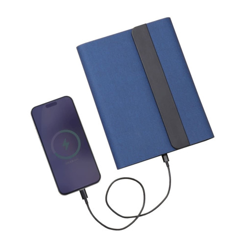 BERGMUND - Santhome 10000mAh Mag Wireless Powerbank Portfolio - Navy