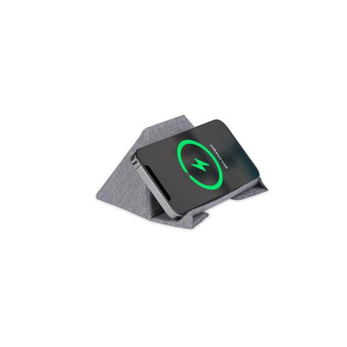 STANDIE - Giftology RPET 2-in-1 Laptop and Phone Stand - Grey