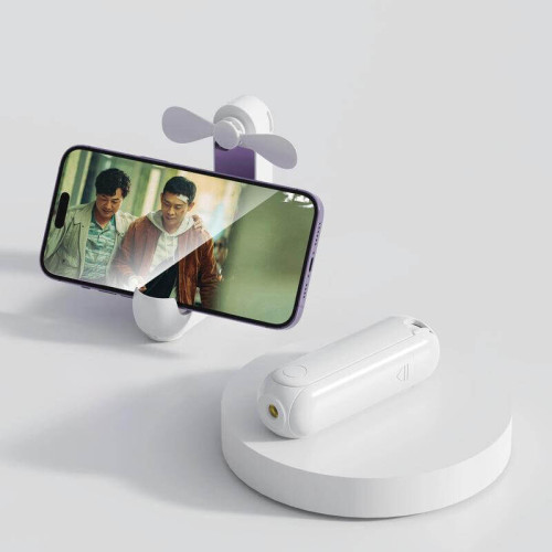 ARCHIE - Giftology 5-in-1 Powerbank Fan with Torch, Phone Holder & Mirror