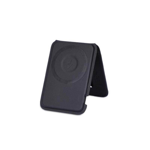 MAG3 - Giftology 3-in-1 Magnetic Wireless Charger Card Holder - Black