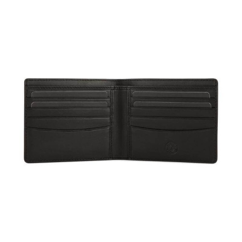 CROSS Saffiano Leather 8CC Slim Bifold Wallet - Black