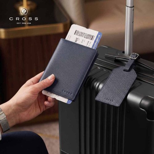 CROSS Saffiano Leather 4CC Passport Cover