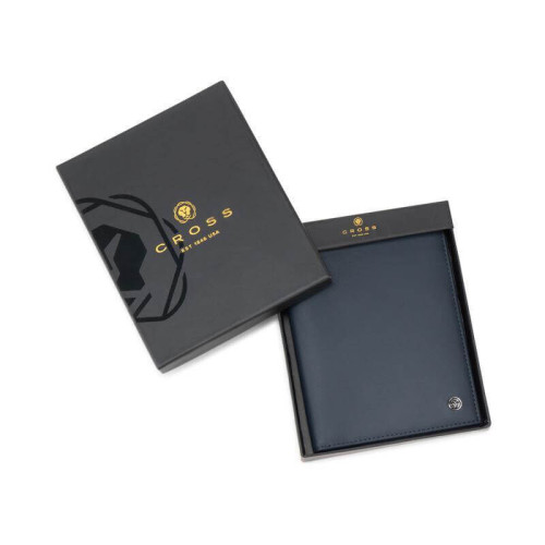 CROSS Soft Grain Leather 9CC Passport Travel Wallet