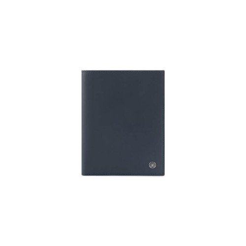 CROSS Soft Grain Leather 9CC Passport Travel Wallet - Navy Blue