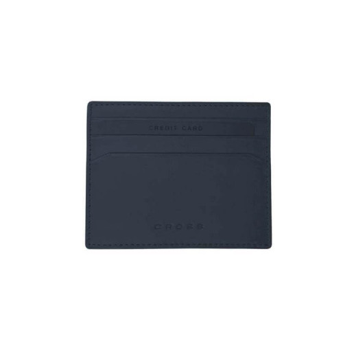 CROSS Pebble Leather 6CC Classic Fold Wallet with 6CC Cardholder