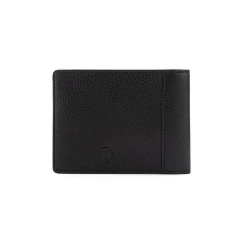 CROSS Pebble Leather 8CC Classic Fold Wallet - Black