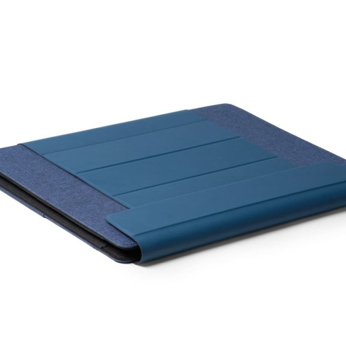 FULDA - CHANGE Collection RPET Laptop Case & Workstation - Navy Blue
