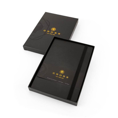 Cross Hardcover Notebook with Box - Black