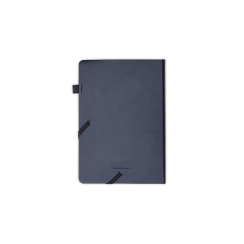 FAROE - Santhome A5 PU Hard Cover Notebook with Pen Loop - Black