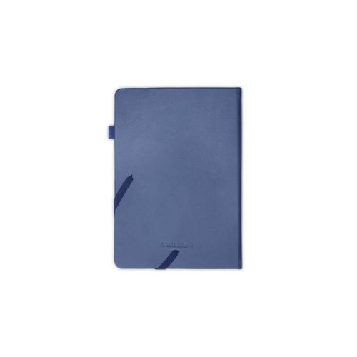 FAROE - Santhome A5 PU Hard Cover Notebook with Pen Loop - Navy Blue