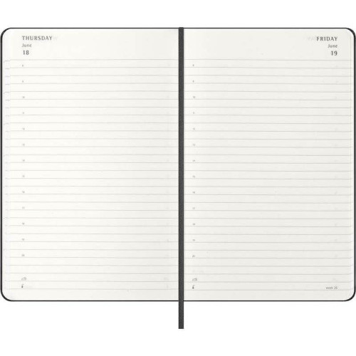 Moleskine 2026 Daily 12M Planner - Hard Cover - Large