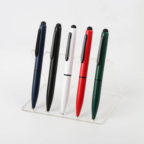 SVEN - Metal Ballpoint Pen with Stylus - Black