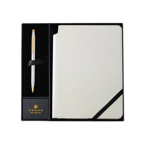 Cross Classic Century® Medalist® Ballpoint Pen with Classic White Journal Gift Set
