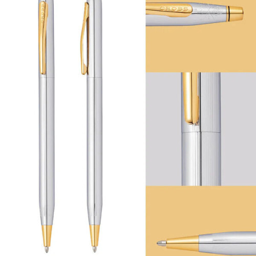 Cross Classic Century® Medalist® Ballpoint Pen with Classic White Journal Gift Set