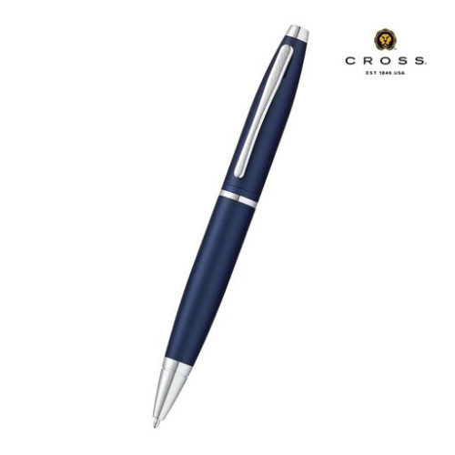 Cross Calais™ Ballpoint Pen & A5 Hardcover Notebook Gift Set - Navy Blue