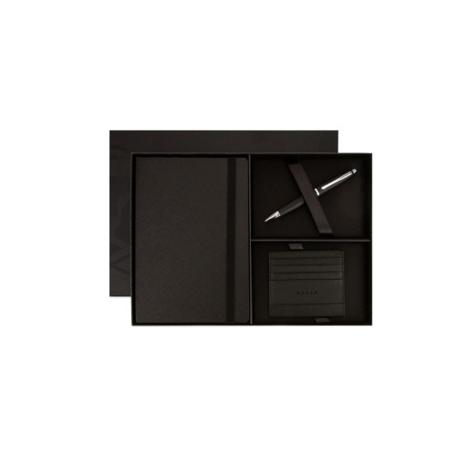 Cross Calais™ Ballpoint Pen with Notebook and Cardholder Gift Set - Black