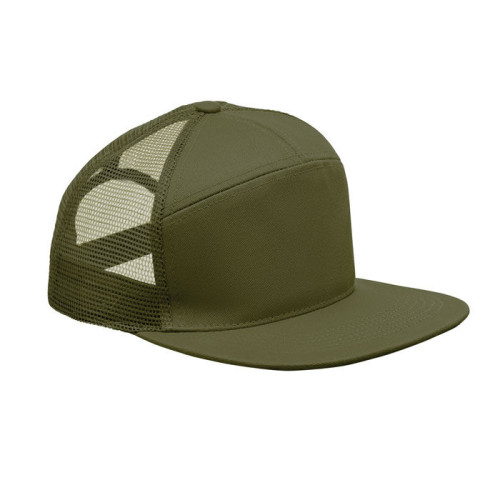 BEAD 7 panel flat visor cap
