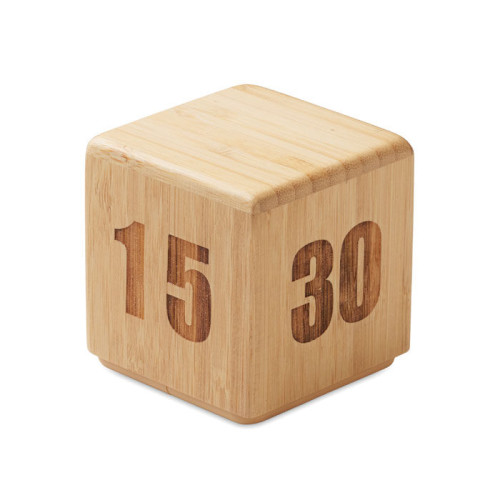 CURT Bamboo twist snooze timer