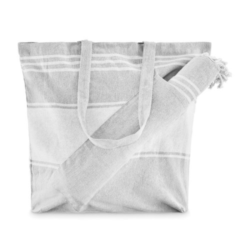 HUMMUM Beach bag with hammam towel