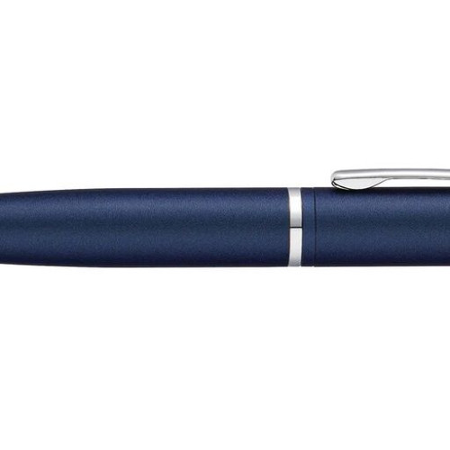 Cross Calais™ Matte Metallic Blue with Polished Chrome Appointments Ballpoint Pen (Blue Ink)