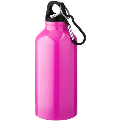 Oregon 400 ml aluminium water bottle with carabiner