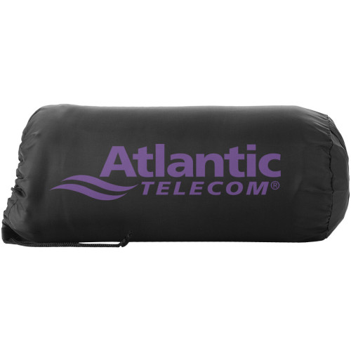 Huggy fleece plaid blanket with carry pouch 150x120 cm