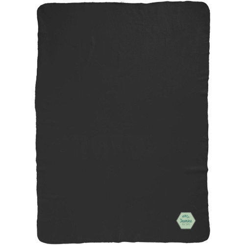 Huggy fleece plaid blanket with carry pouch 150x120 cm