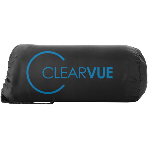 Huggy fleece plaid blanket with carry pouch 150x120 cm