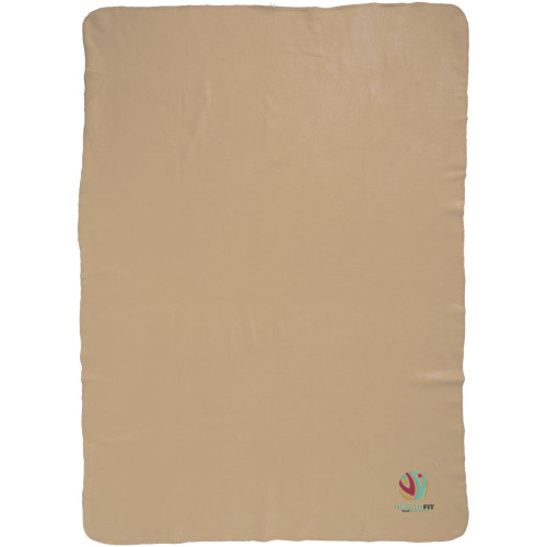 Huggy fleece plaid blanket with carry pouch 150x120 cm