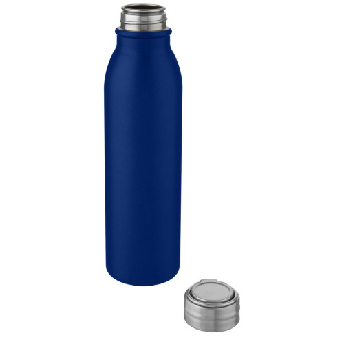 Harper 700 ml stainless steel water bottle with metal loop