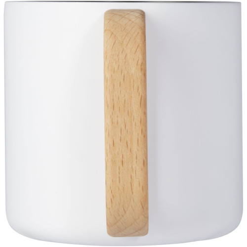 Bjorn 360 ml RCS certified recycled stainless steel mug with copper vacuum insulation