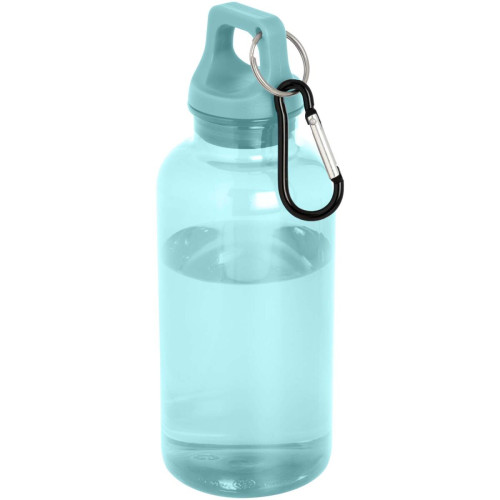 Oregon 400 ml RCS certified recycled plastic water bottle with carabiner