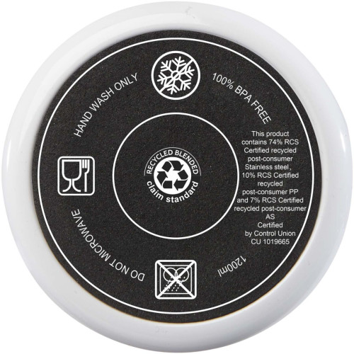 Melbourne 1200 ml RCS certified insulated tumbler with straw