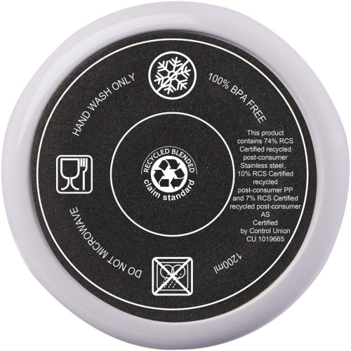 Melbourne 1200 ml RCS certified insulated tumbler with straw