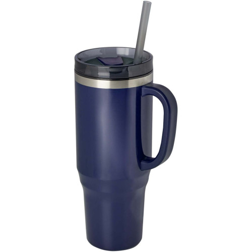 Melbourne 1200 ml RCS certified insulated tumbler with straw