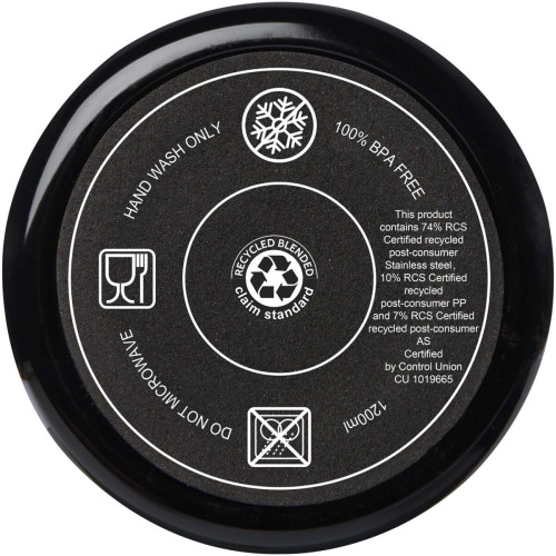 Melbourne 1200 ml RCS certified insulated tumbler with straw