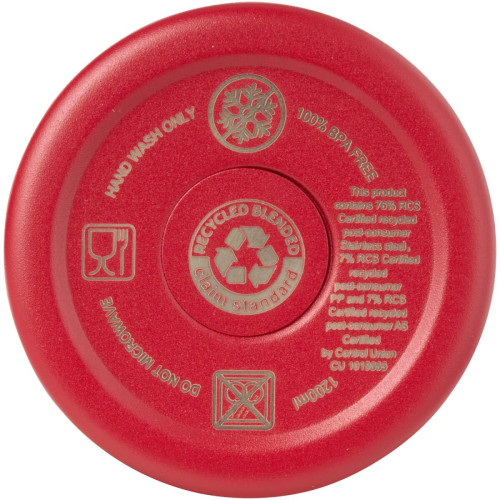 Sydney 1200 ml double wall RCS certified copper vacuum insulated tumbler with straw