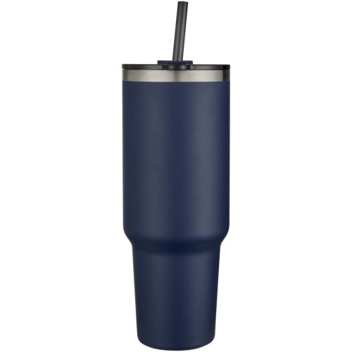 Sydney 1200 ml double wall RCS certified copper vacuum insulated tumbler with straw