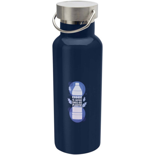 Thor 500 ml RCS certified recycled stainless steel water bottle