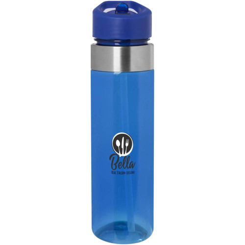 Dylan 650 ml Tritan water bottle with flip spout lid