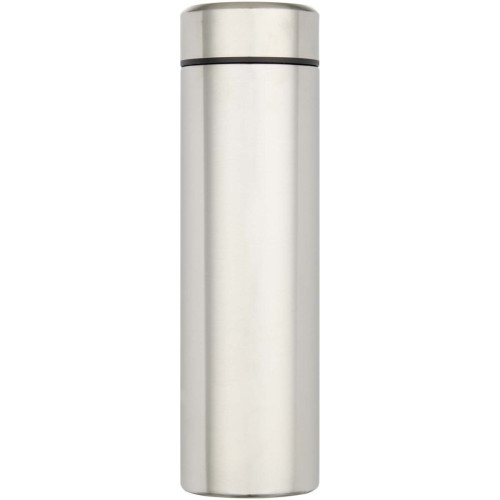 Taylor 450 ml double wall stainless steel flask with tea strainer