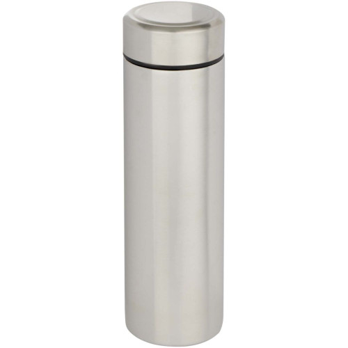 Taylor 450 ml double wall stainless steel flask with tea strainer