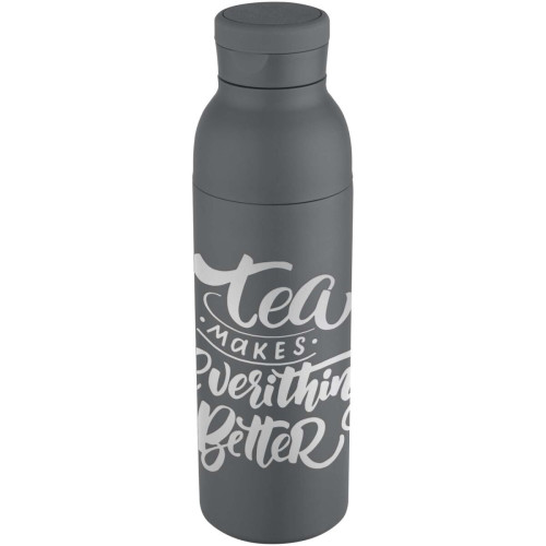 Illuminate 650 ml RCS recycled stainlesss steel double wall insulated water bottle