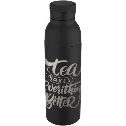 Illuminate 650 ml RCS recycled stainlesss steel double wall insulated water bottle